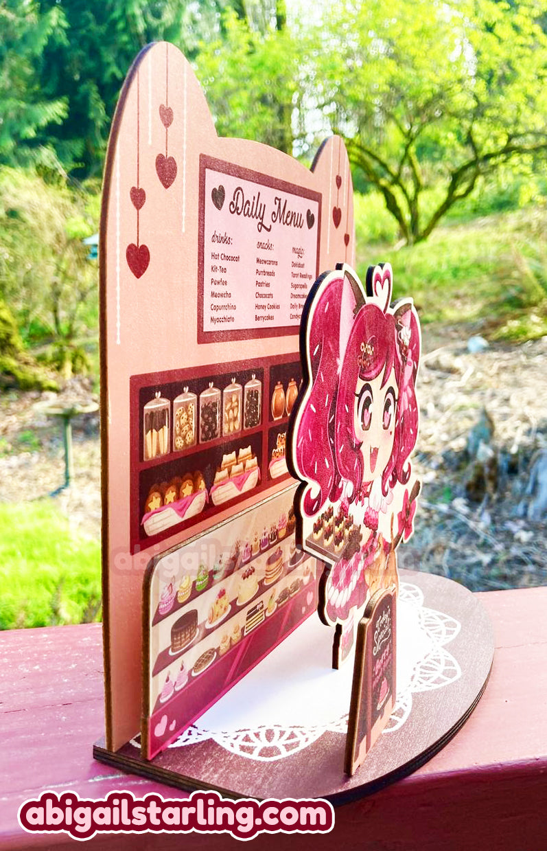 Berry's Café standee