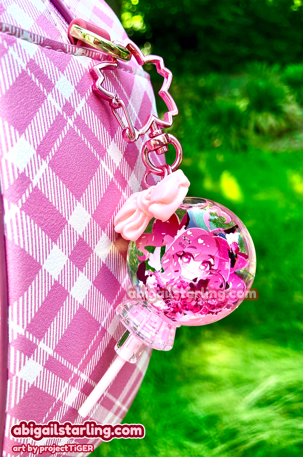 Sakura Berry Lollipop Keychain