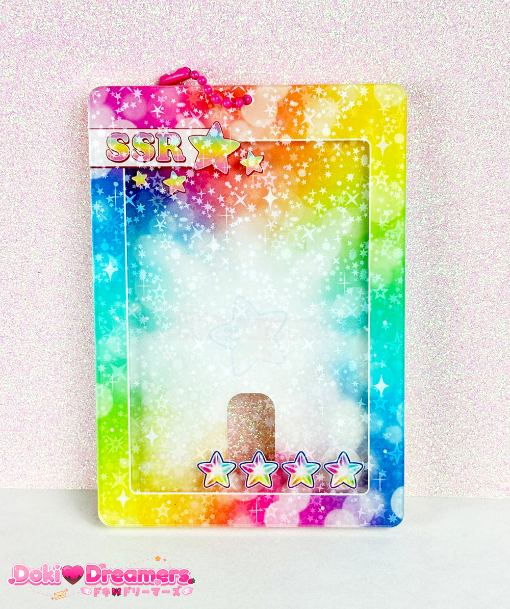 SSR Gacha Pull Photo Card Holder