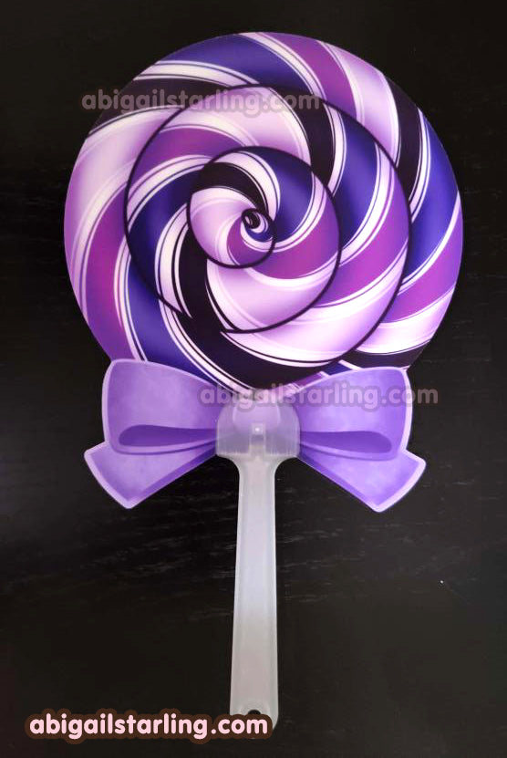 Lollipop Hand Fan