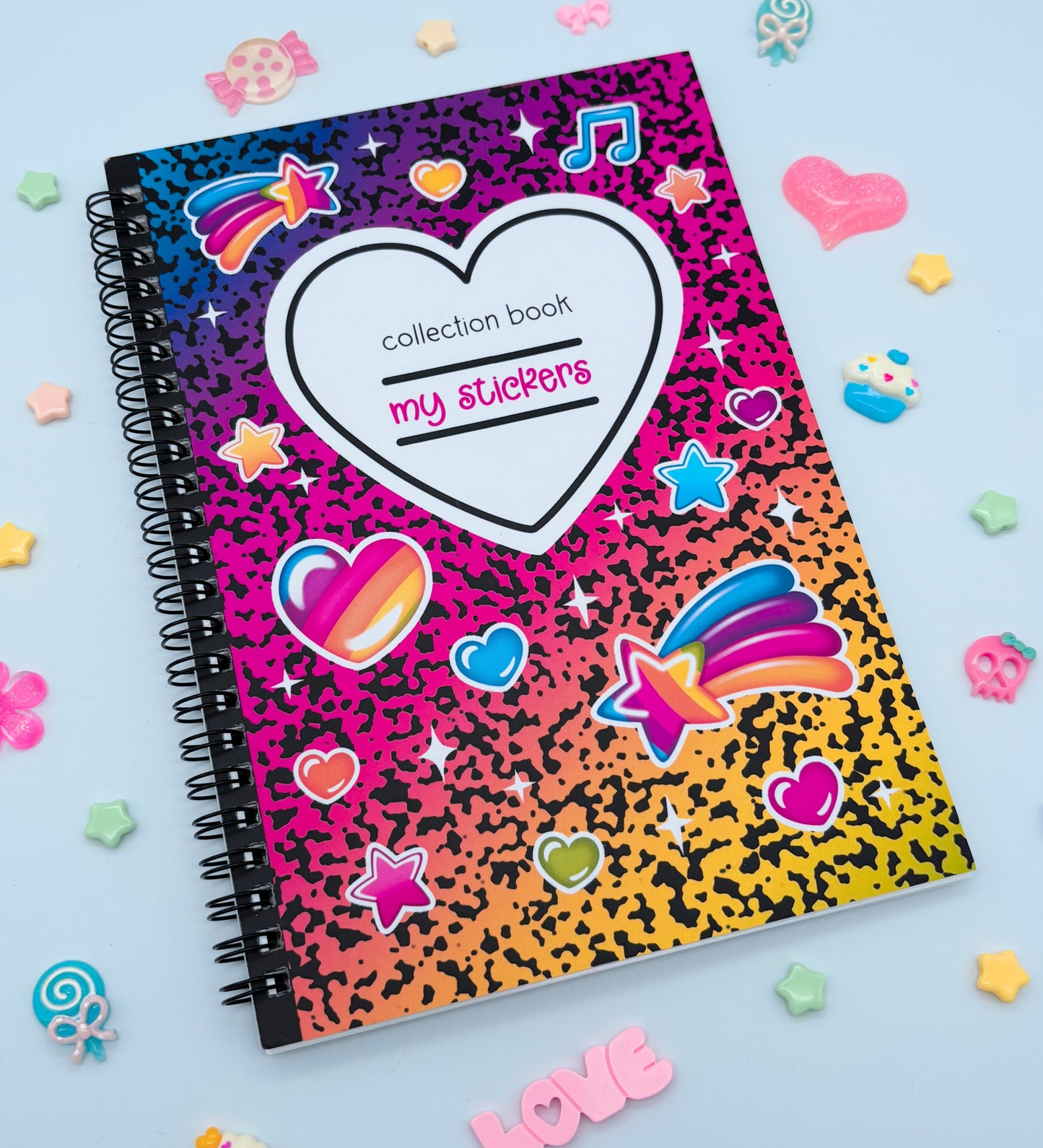 Colorful Nostalgia Sticker Book