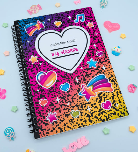 Colorful Nostalgia Sticker Book
