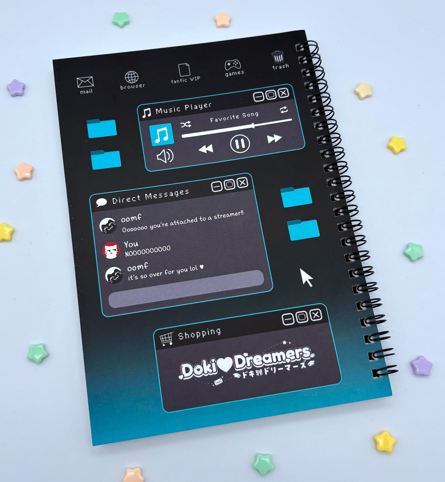 Midnight Livestream Sticker Book