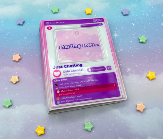 Pastel Livestream Photo Card Album