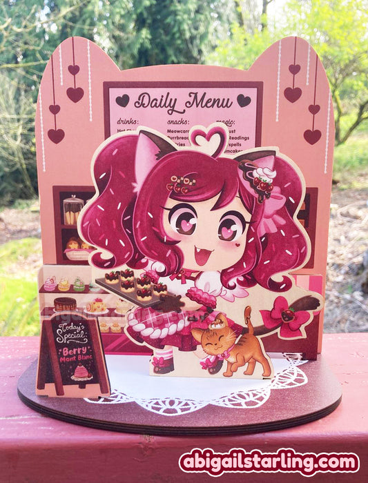 Berry's Café standee