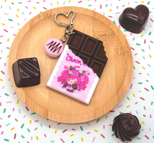 Berry Mont Blanc Chocolate Keychain