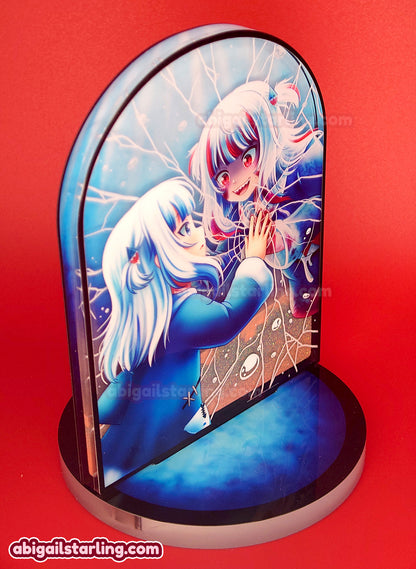 "Reflect" Nightglow Standee