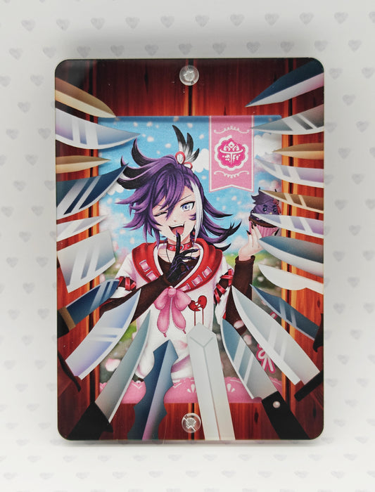 Knives Photo Card Holder