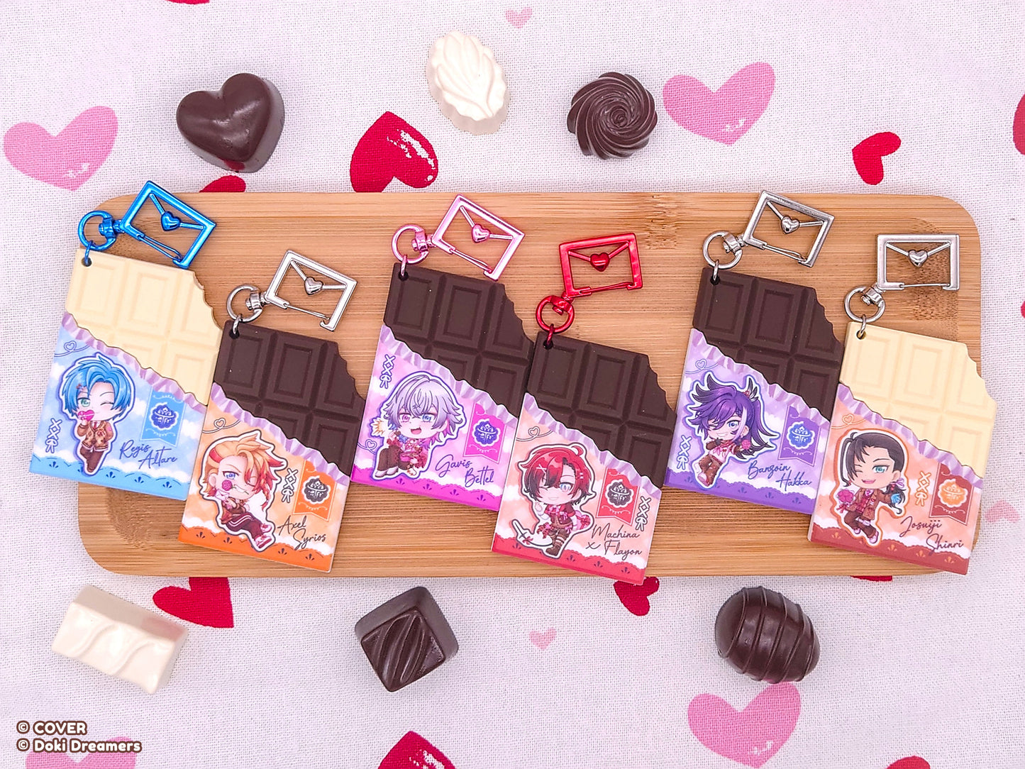 TEMPUS Sweet Love Chocolate Keychain