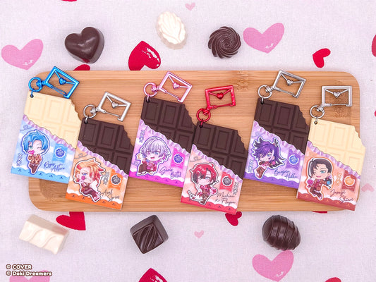 TEMPUS Sweet Love Chocolate Keychain