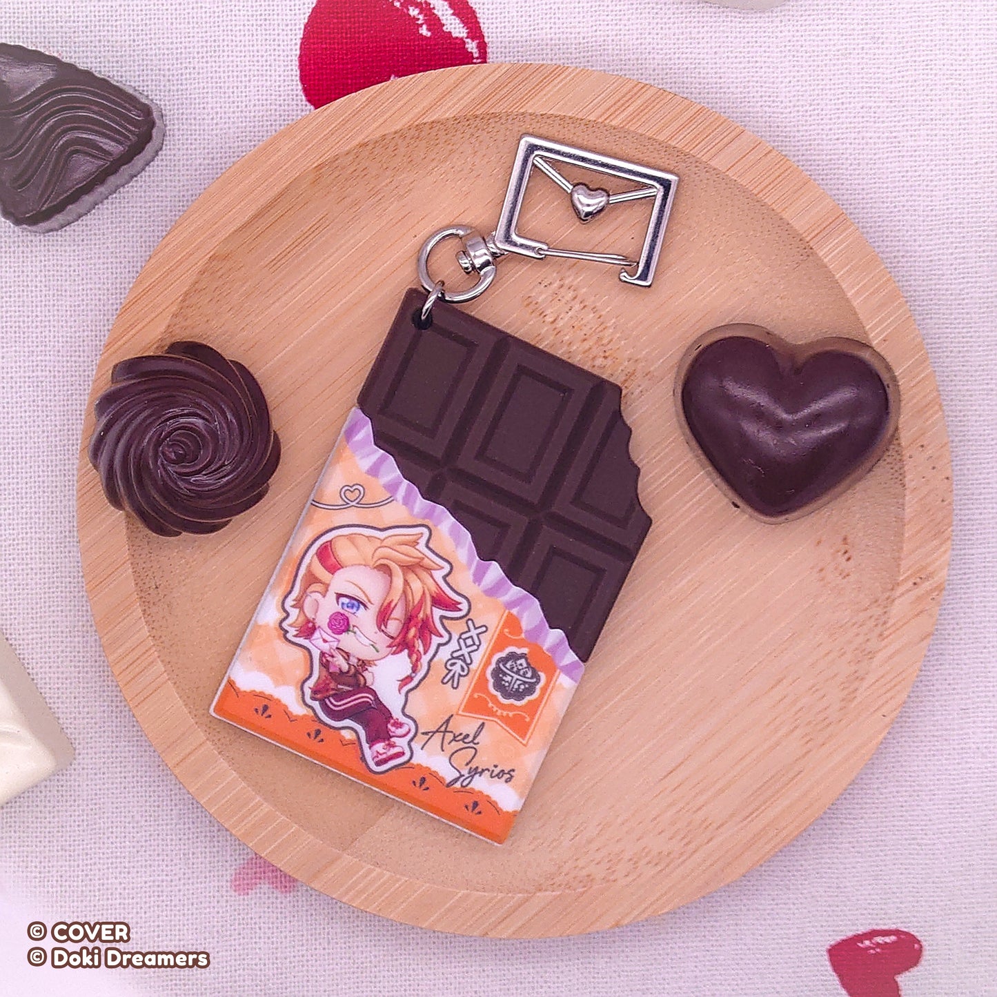 TEMPUS Sweet Love Chocolate Keychain