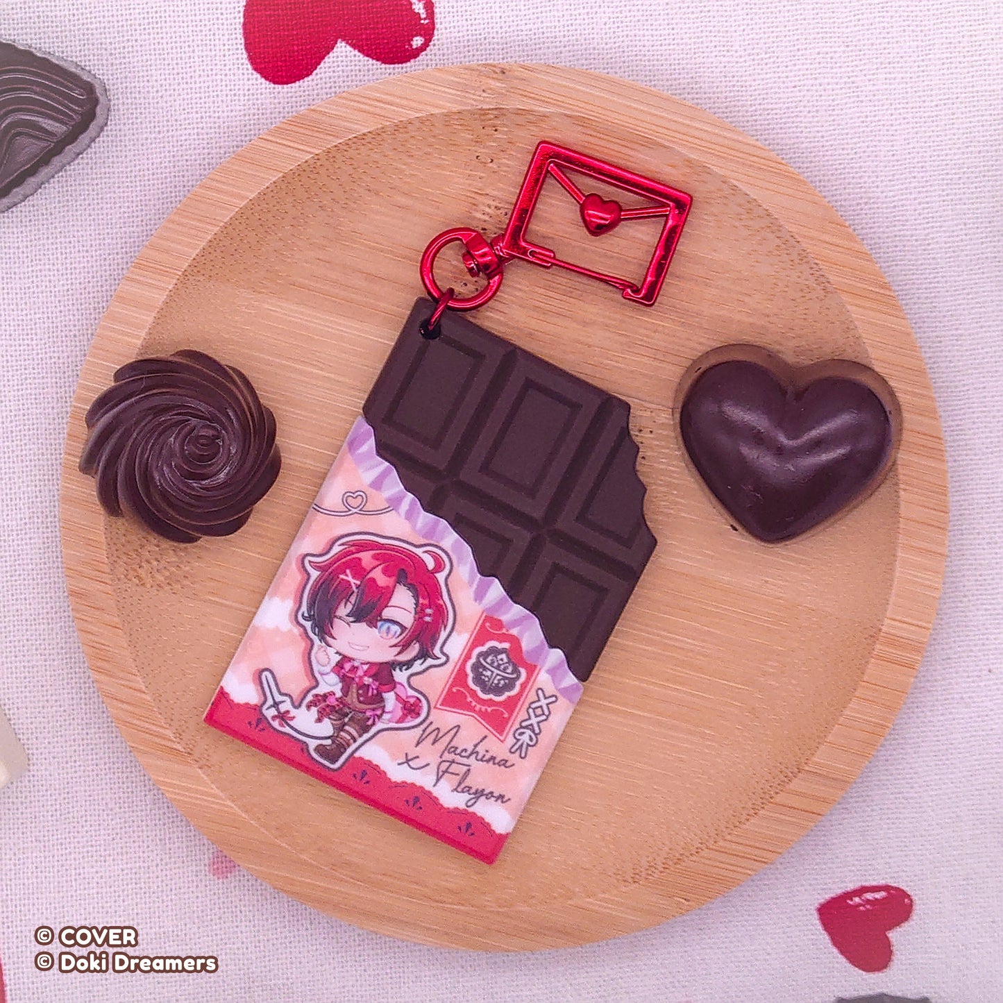 TEMPUS Sweet Love Chocolate Keychain