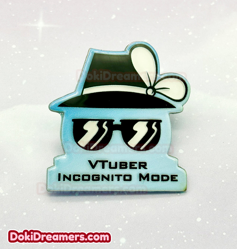 VTuber Incognito Mode Pin