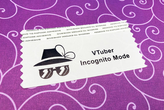 VTuber Incognito Mode Badge Ribbon