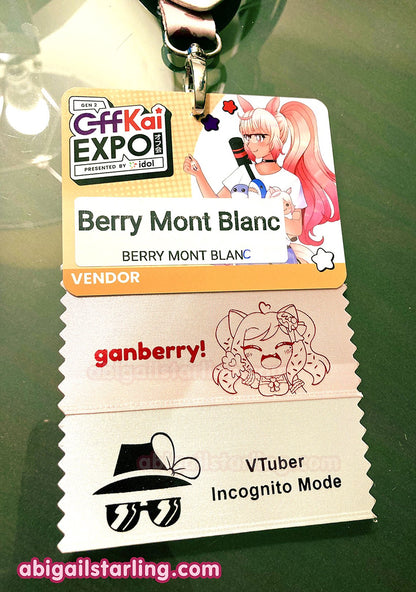 VTuber Incognito Mode Badge Ribbon